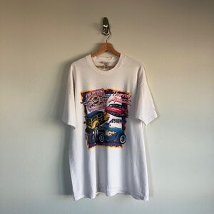 Thunder Mountain Oldies But Goodies 1997 White Single Stitch Tee Size XXL